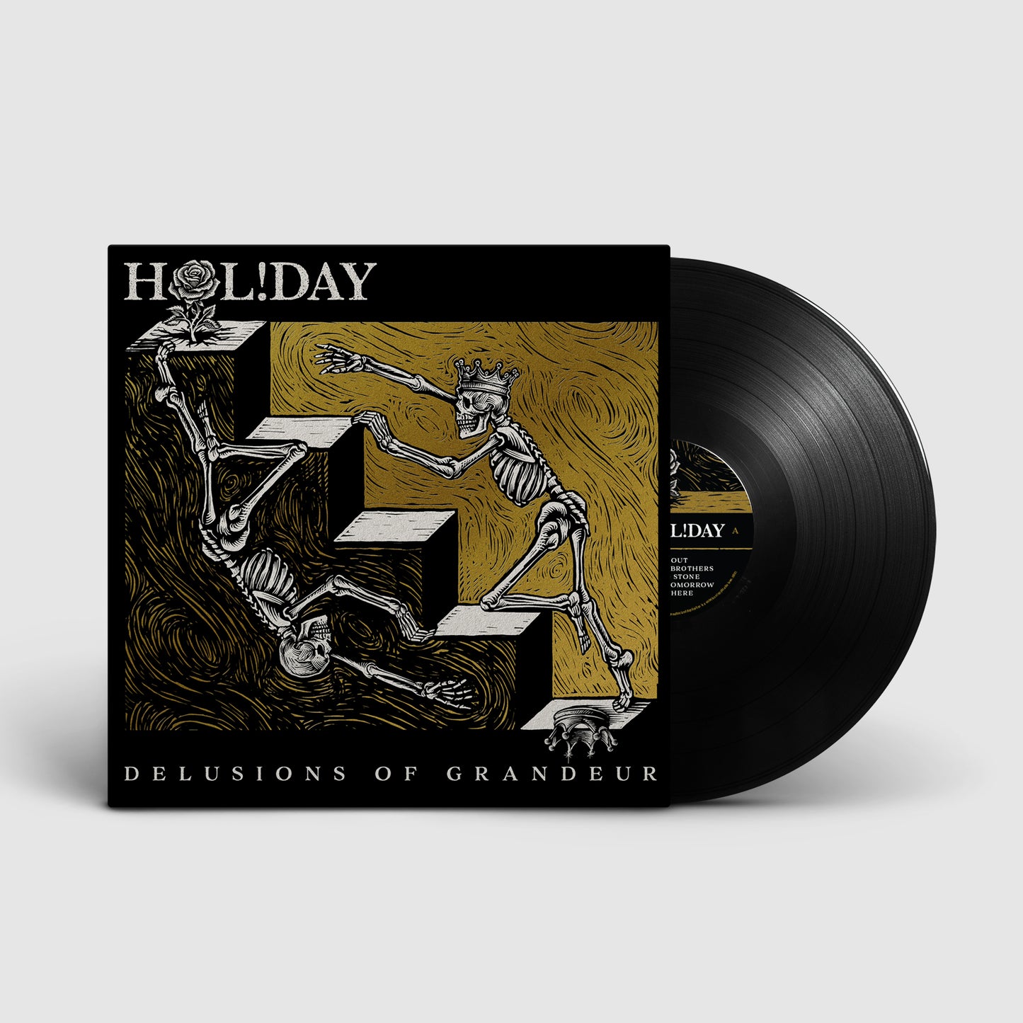 HOL!DAY "Delusions of Grandeur" (Black Vinyl LP)